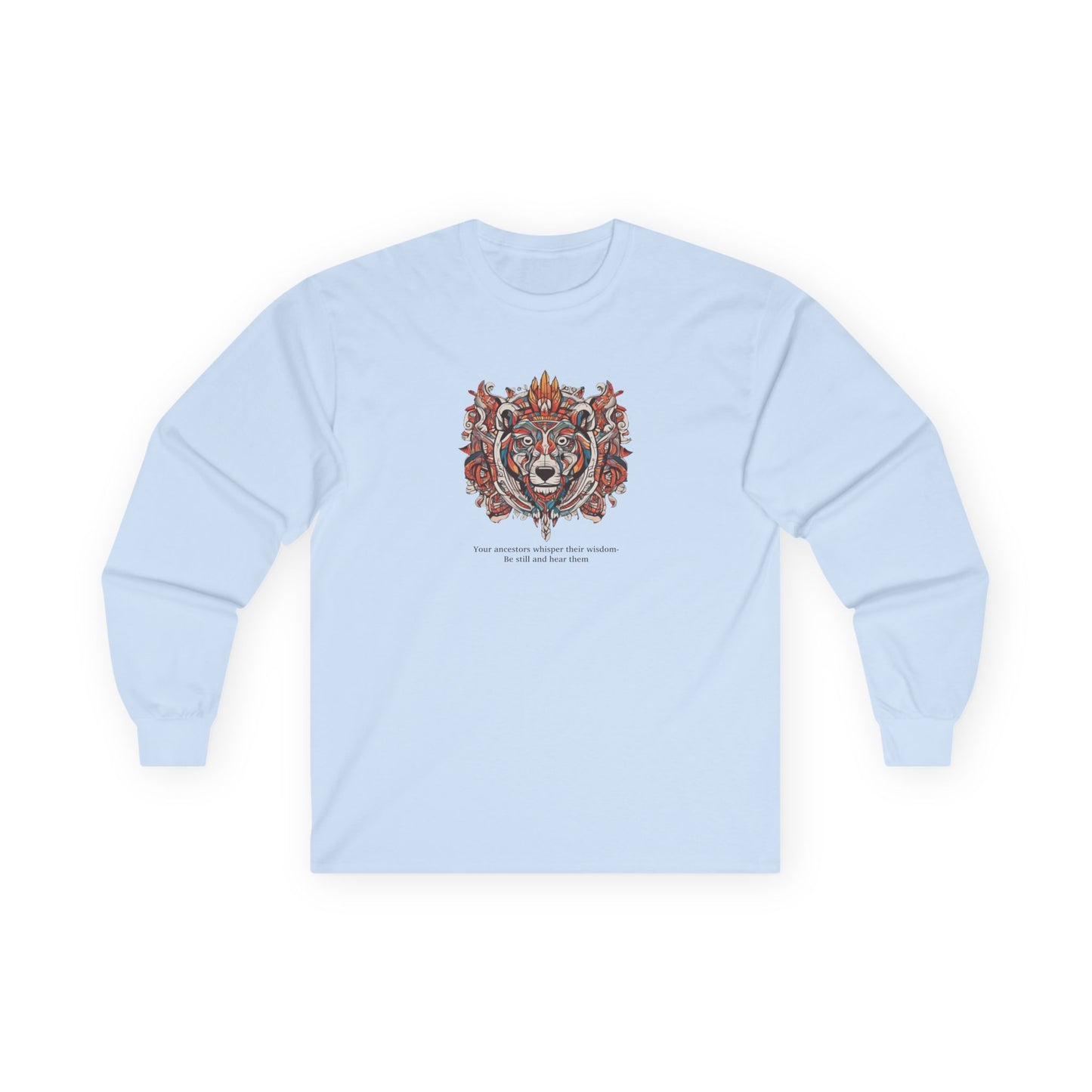 Bohemian Tiger Long Sleeve Tee - Unisex Ultra Cotton