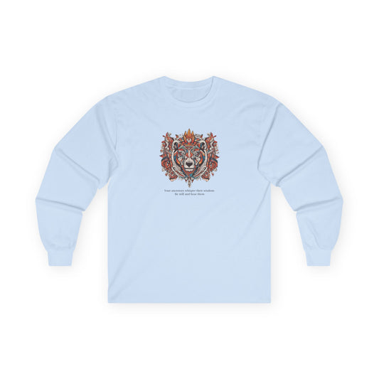 Bohemian Tiger Long Sleeve Tee - Unisex Ultra Cotton