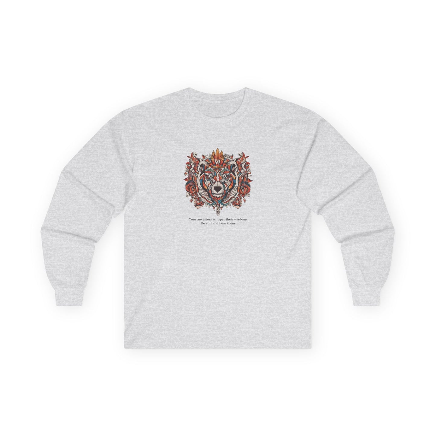 Bohemian Tiger Long Sleeve Tee - Unisex Ultra Cotton