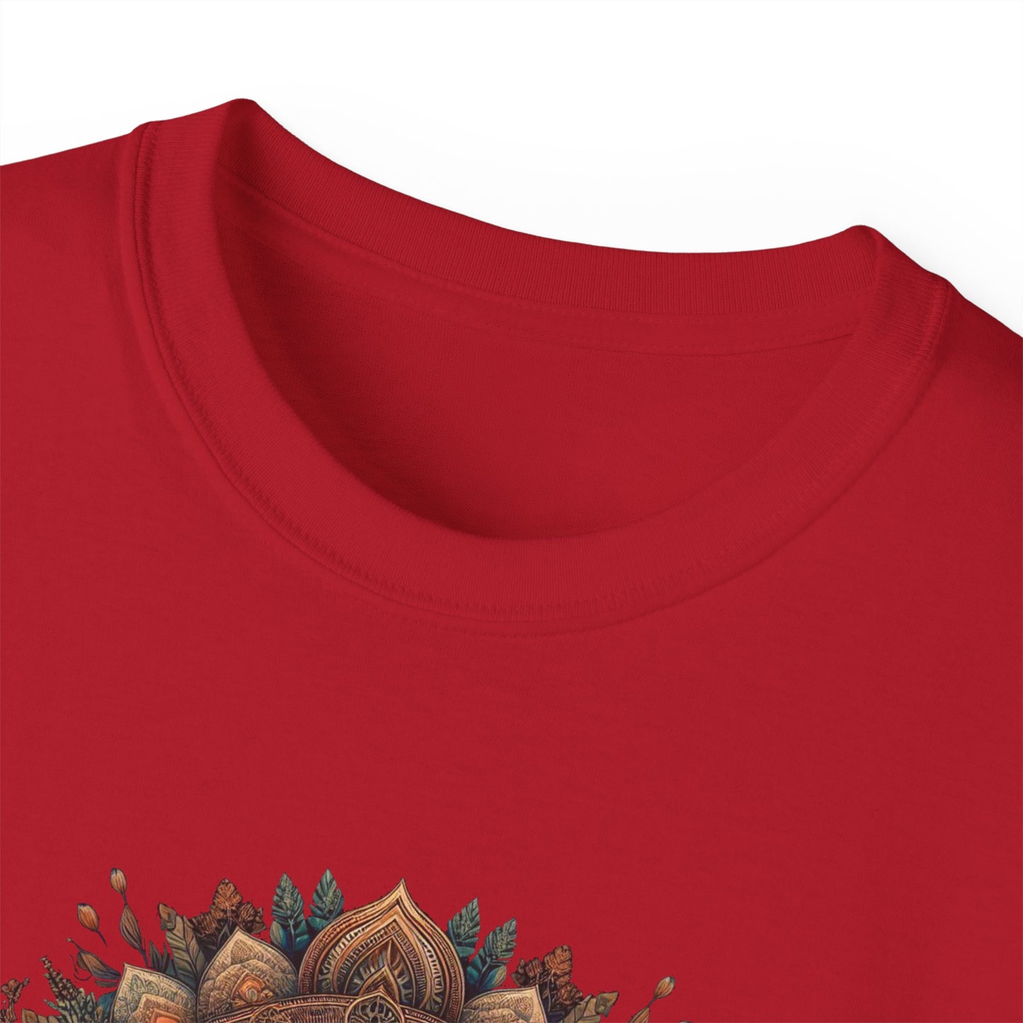 Nature-Inspired Unisex Ultra Cotton Tee - Dreamy Landscape Design