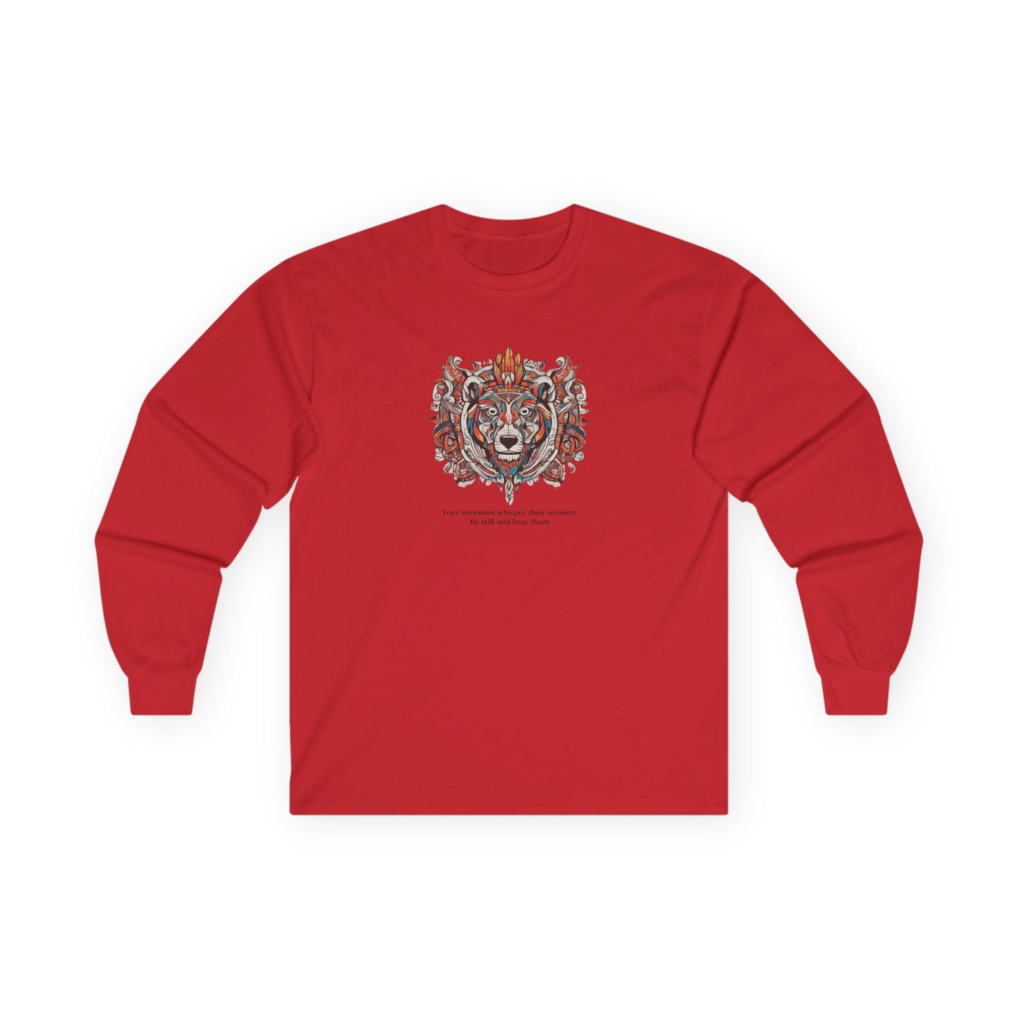 Bohemian Tiger Long Sleeve Tee - Unisex Ultra Cotton