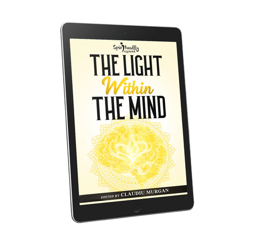 3D cover render of The Light Within the Mind consciousness and spirituality ebook
