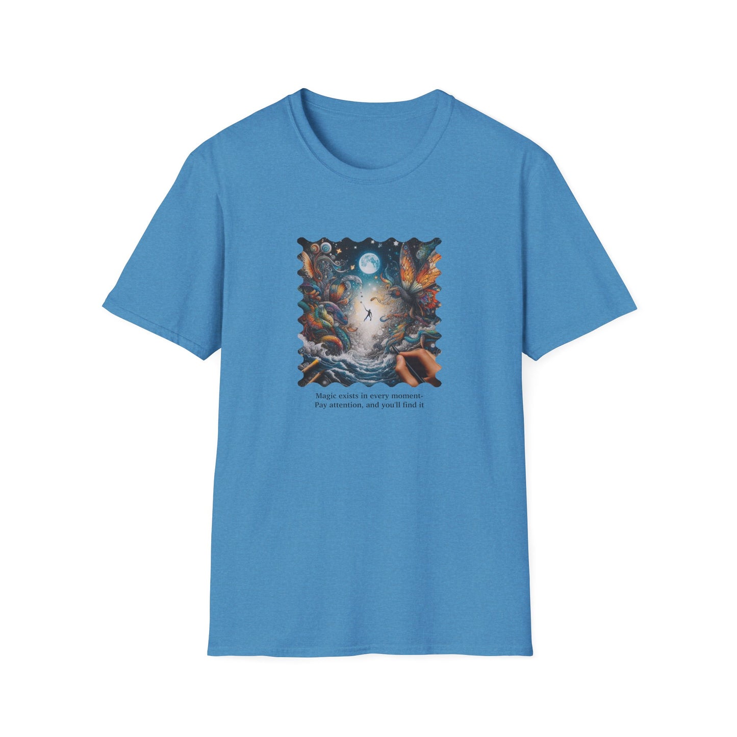 Magic Moments Unisex Softstyle T-Shirt - Pay Attention, You'll Find It