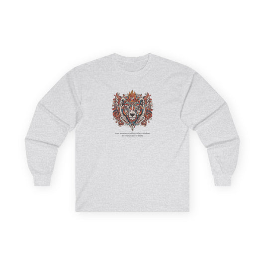 Bohemian Tiger Long Sleeve Tee - Unisex Ultra Cotton