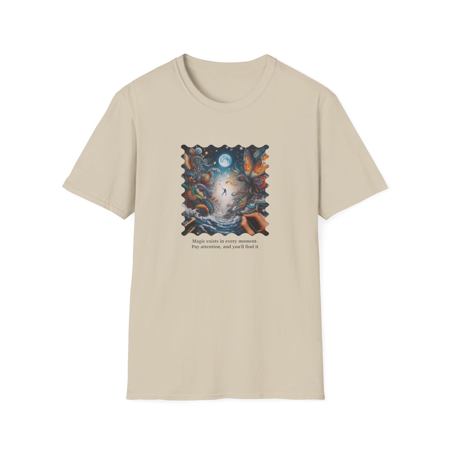 Magic Moments Unisex Softstyle T-Shirt - Pay Attention, You'll Find It