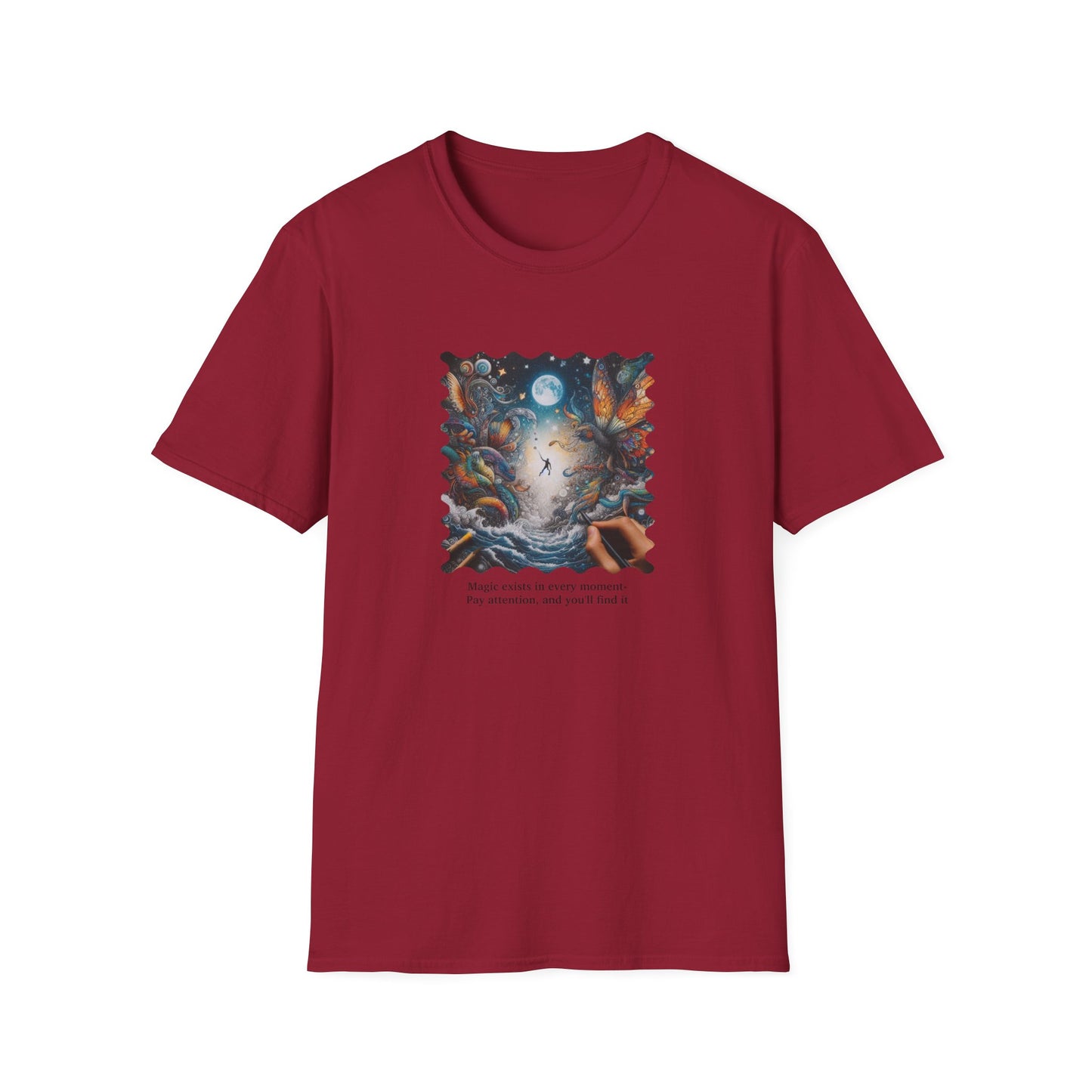Magic Moments Unisex Softstyle T-Shirt - Pay Attention, You'll Find It