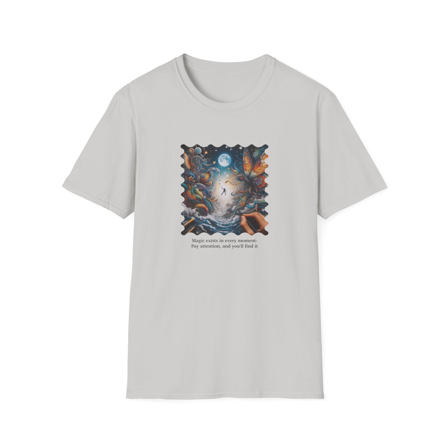 Magic Moments Unisex Softstyle T-Shirt - Pay Attention, You'll Find It