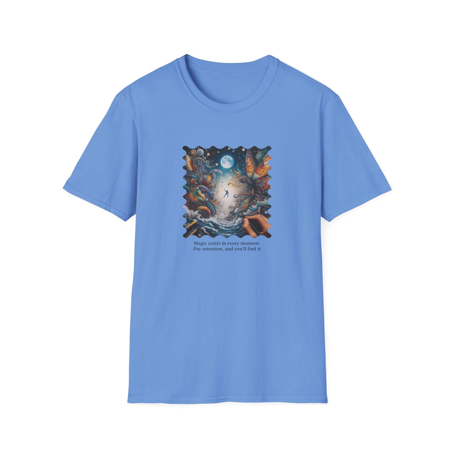 Magic Moments Unisex Softstyle T-Shirt - Pay Attention, You'll Find It
